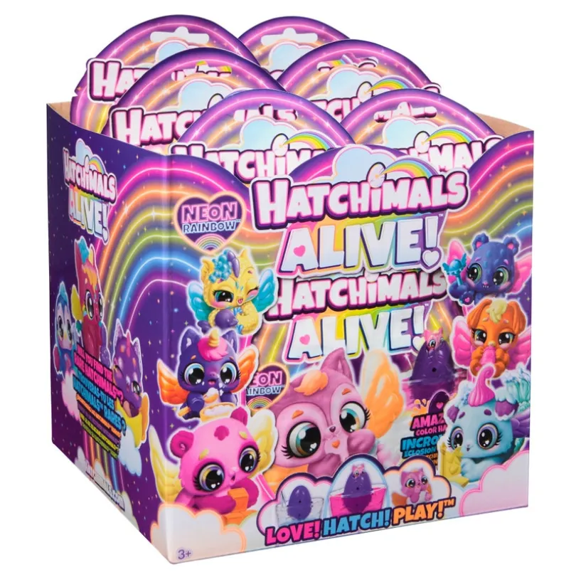 Hatchimals Alive Neon Rainbow 1-pakning