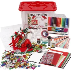 Hobbyboks, blandede farger