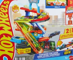 Hot Wheels City Transforming Stunt Garage