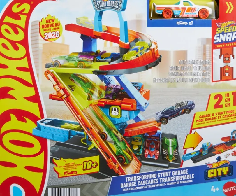 Hot Wheels City Transforming Stunt Garage
