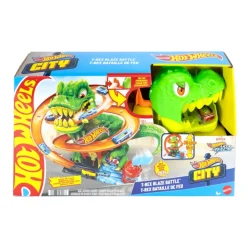 Hot Wheels City T-Rex Fire Station