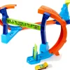 Hot Wheels Stunt Tracks Corkscrew Jump Champion