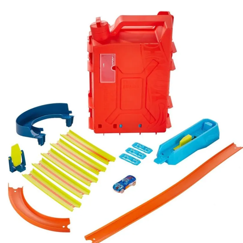 Hot Wheels, Track Builder Fuel Can Stunt Box