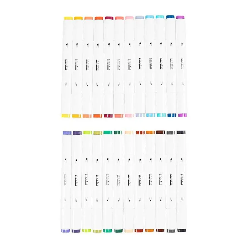 Illustrasjoner Marker, Supplerende Farger, Spiss 1+8 Mm, 2