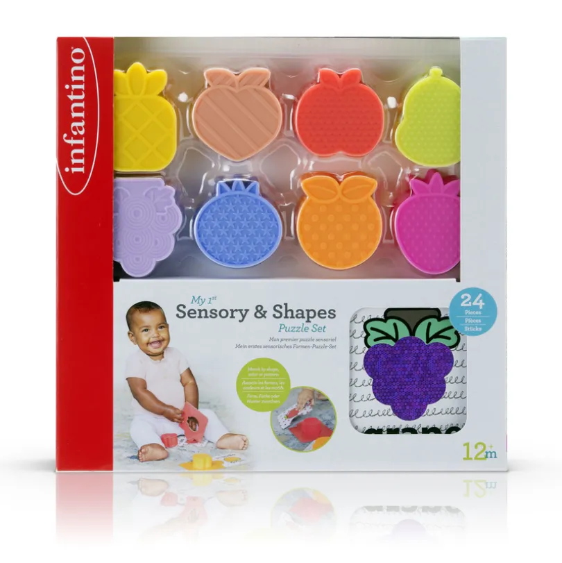 Infantino - Shapes & Colors 1St Puzzle Set
