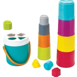 Infantino, Shape Sorting Stable-og-stabelbøtter