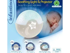 Infantino, Wom Beroligende Lys & Projektor (Ecru)
