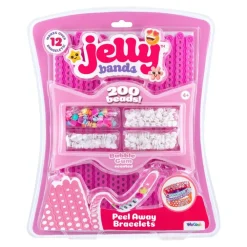 JELLY BANDS Armbånd – bringebær, tyggegummi og kirsebær