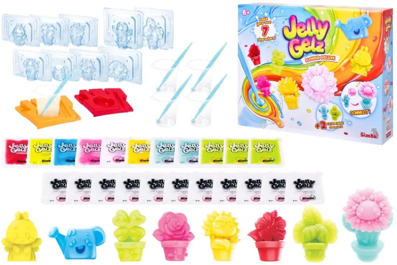 Jelly Gelz Flower Deluxe Bastelset