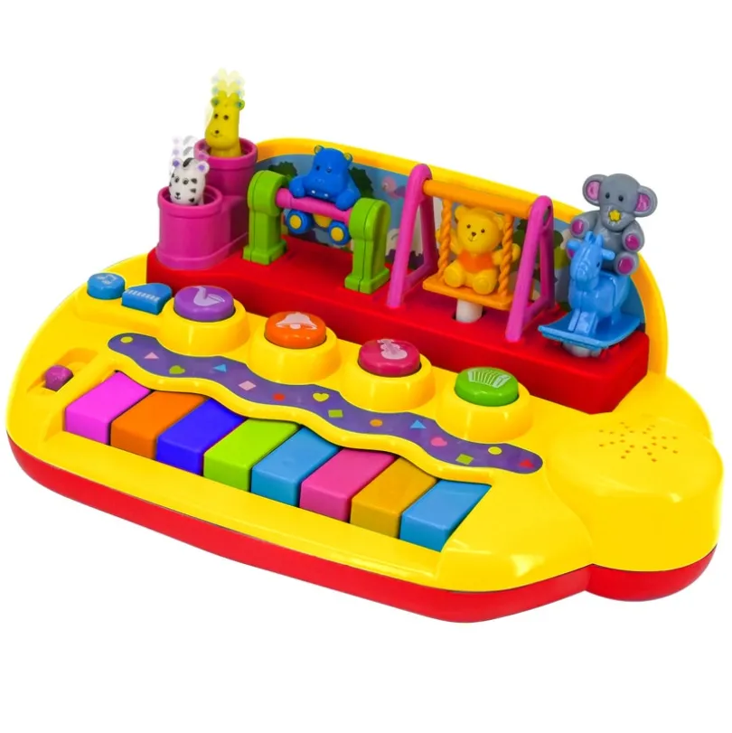 KID, piano med dansende figurer