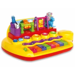 KID, piano med dansende figurer