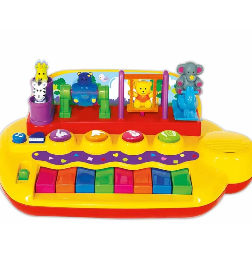 KID, piano med dansende figurer
