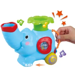 KID, Rullende aktivitetselefant med lydfunksjon