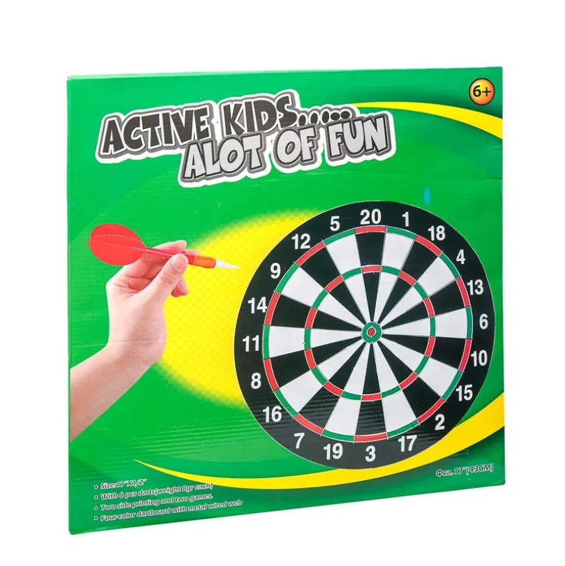 Kids Sport, dartskive 43 cm med piler