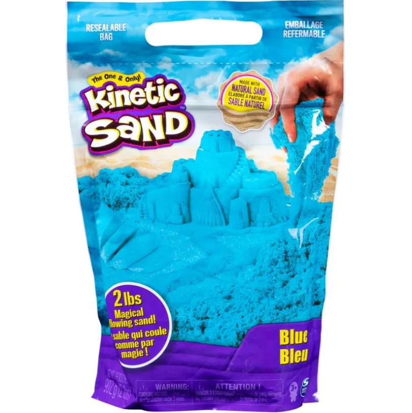 Kinetic Sand Blå Fargepåse 900g