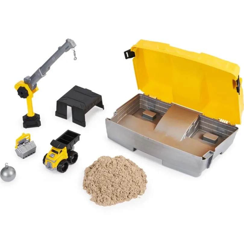 Kinetic Sand Construction Folding Sandbox