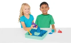 Kinetic Sand, sandkasse-sett – blå
