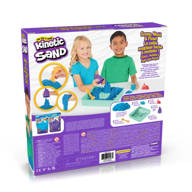 Kinetic Sand, sandkasse-sett – blå