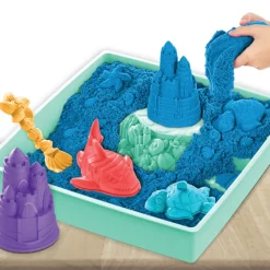 Kinetic Sand, sandkasse-sett – blå