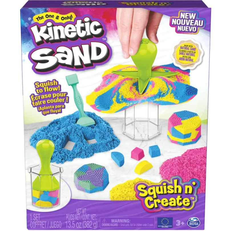 Kinetic Sand, Squish N' Create