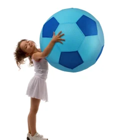 Kjempe Fotball Marine/Lys blå 50 cm