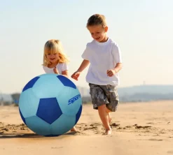 Kjempe Fotball Marine/Lys blå 50 cm