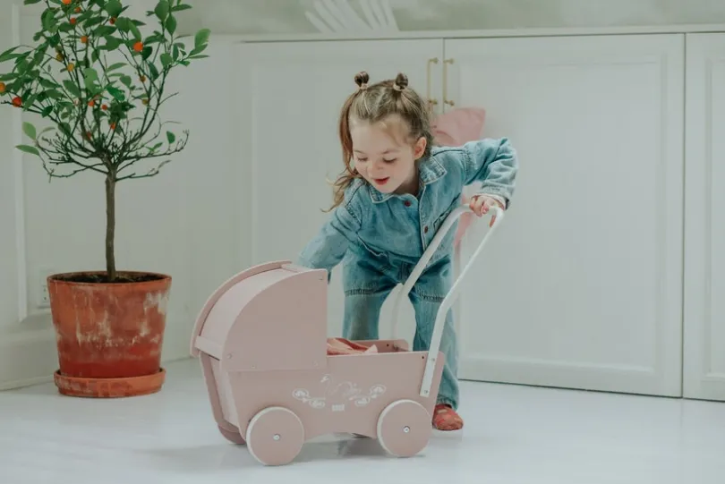 KREA Doll Pram Rose