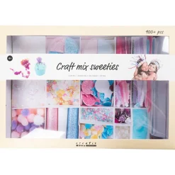 Kreativ eske, pastellfarger, Sweeties, 1-pakning