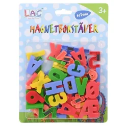 LAC, Magnetbokstaver og Tall 62 stk