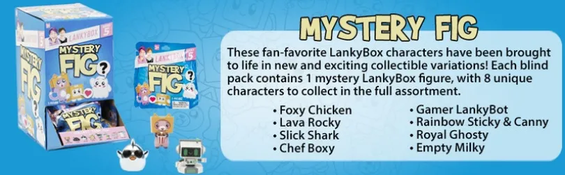 Lankybox Mystery Figures Ass Cdu