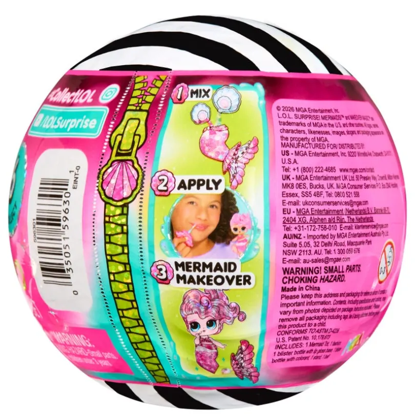 L.O.L. Surprise Mermaids Makeover Magic Tots