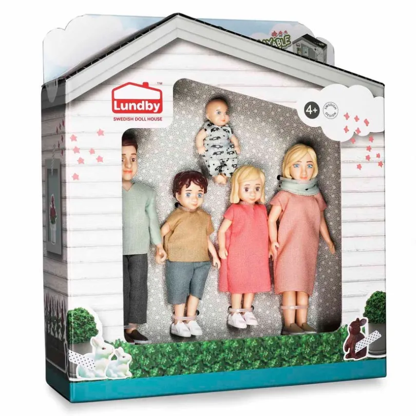 Lundby, Dukkesett Familie Charlie