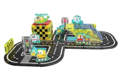 Mag&Play Building Blocks bilbaner 39 deler