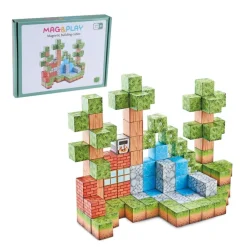 Mag&Play - Building cubes 2 cm 106 stk
