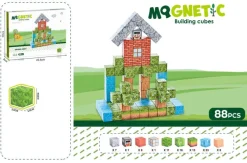 Mag&Play - Building cubes 2 cm 88 stk