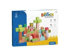 Mag&Play magnetiske byggekuber 84 deler