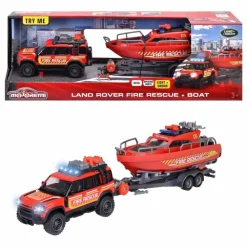 Majorette Grand Series, Land Rover Brannbil med Redningsbåt