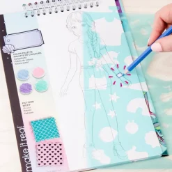 Make it Real, Fashion Design Sketchbook: Pastel Pop!