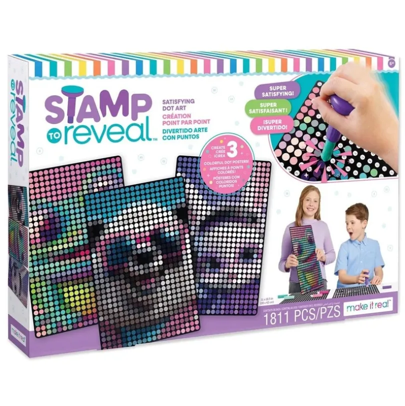 Make it Real, Stempel etter nummer enkelt (Assortert av 3 stiler, Puf)