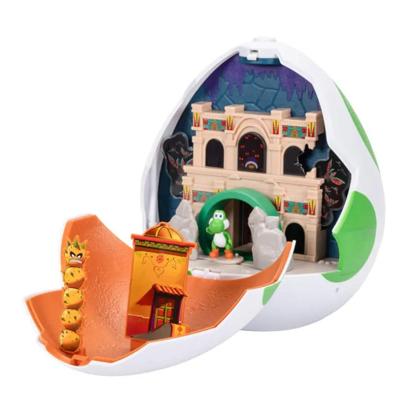 Mario Galaxy Movie Yoshi Egg Playset – 2-sidig lekesett