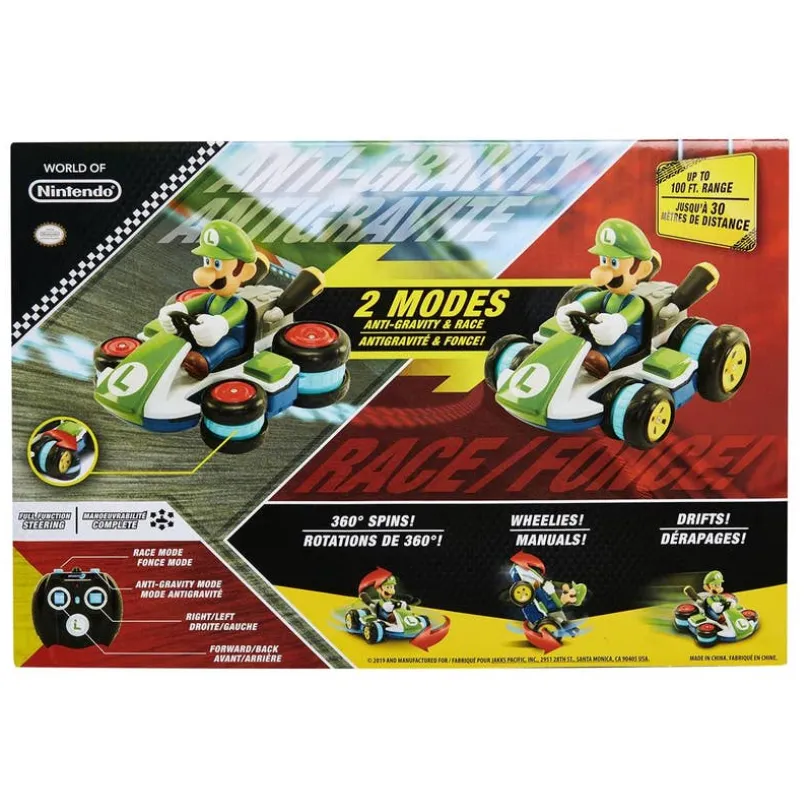 Mario Kart R/C Mini Anti-Gravity Racer Luigi