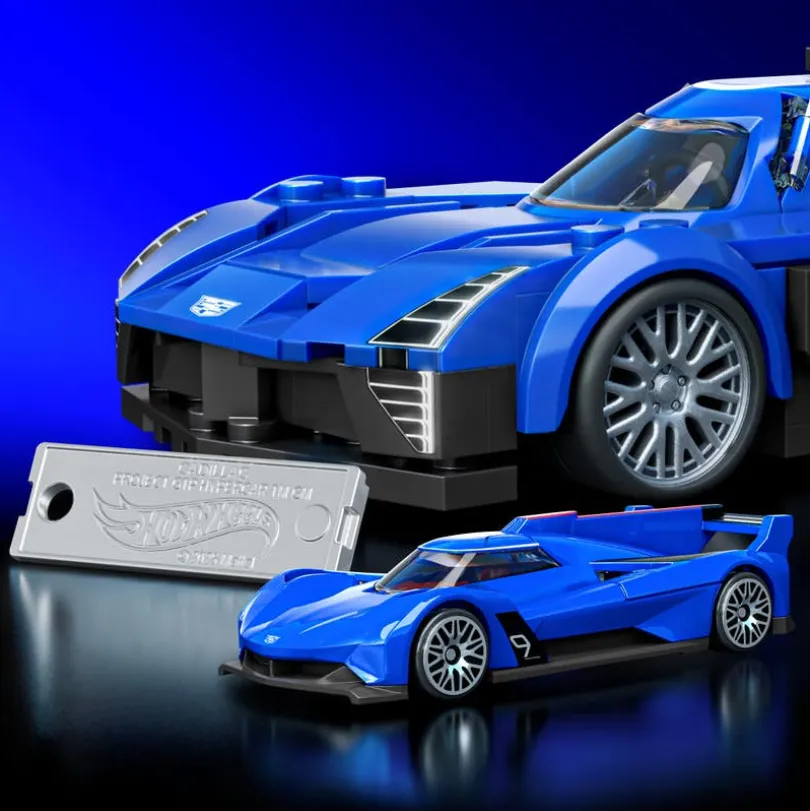 Mattel Brick Shop Cadillac Project GTP Hypercar 1:32