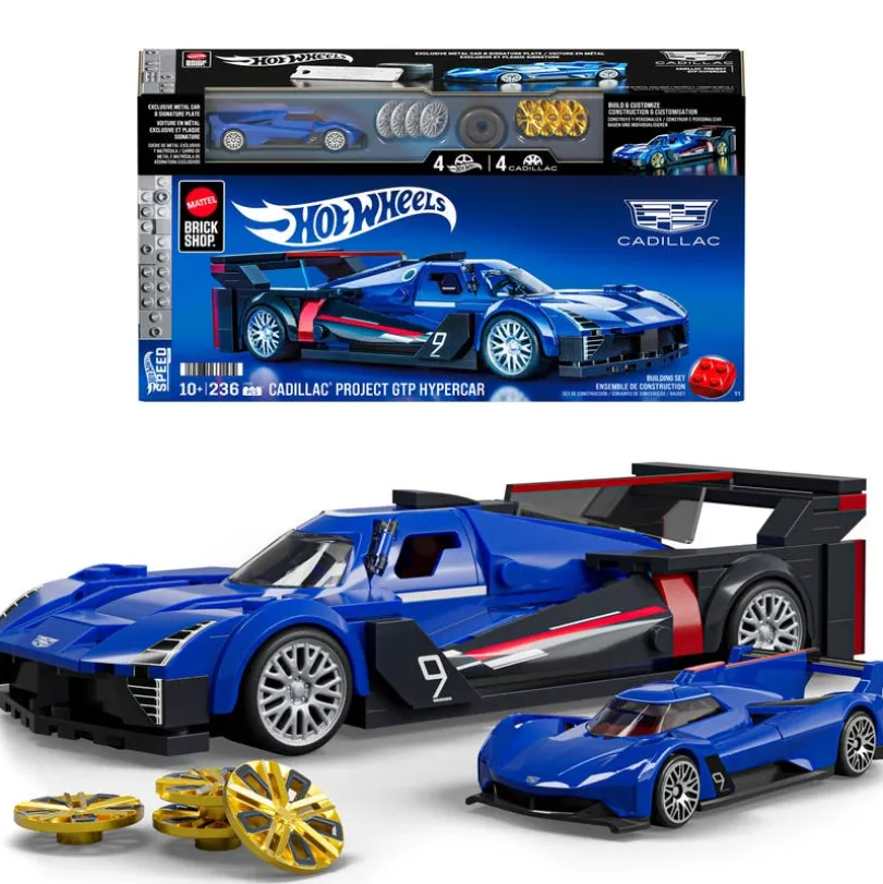 Mattel Brick Shop Cadillac Project GTP Hypercar 1:32