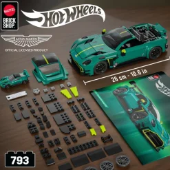 Mattel Brick Shop Hot Wheels 24 Aston Martin Vantage GT3