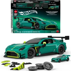 Mattel Brick Shop Hot Wheels 24 Aston Martin Vantage GT3