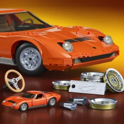 Mattel Brick Shop Hot Wheels Lamborghini Miura P400 SV