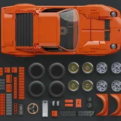 Mattel Brick Shop Hot Wheels Lamborghini Miura P400 SV
