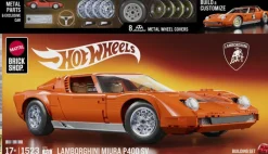 Mattel Brick Shop Hot Wheels Lamborghini Miura P400 SV