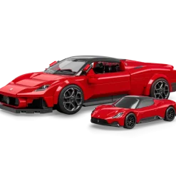 Mattel Brick Shop Hot Wheels Maserati MC20-byggesett