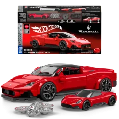 Mattel Brick Shop Hot Wheels Maserati MC20-byggesett